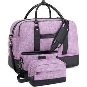 Weekender Bags for Women Overnight Bag Large Canvas Travel Duffel Bag